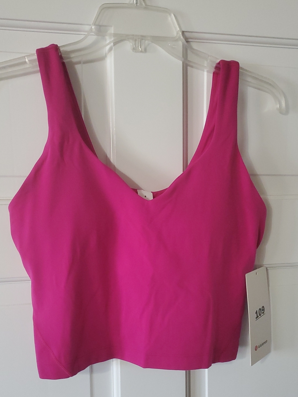 NWT Lululemon Align Tank Pink Flare Sz 8